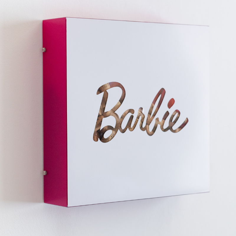 Porta Rolha da Barbie