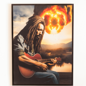 Quadro Autoral do Bob Marley