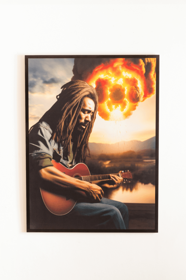 Quadro Autoral do Bob Marley