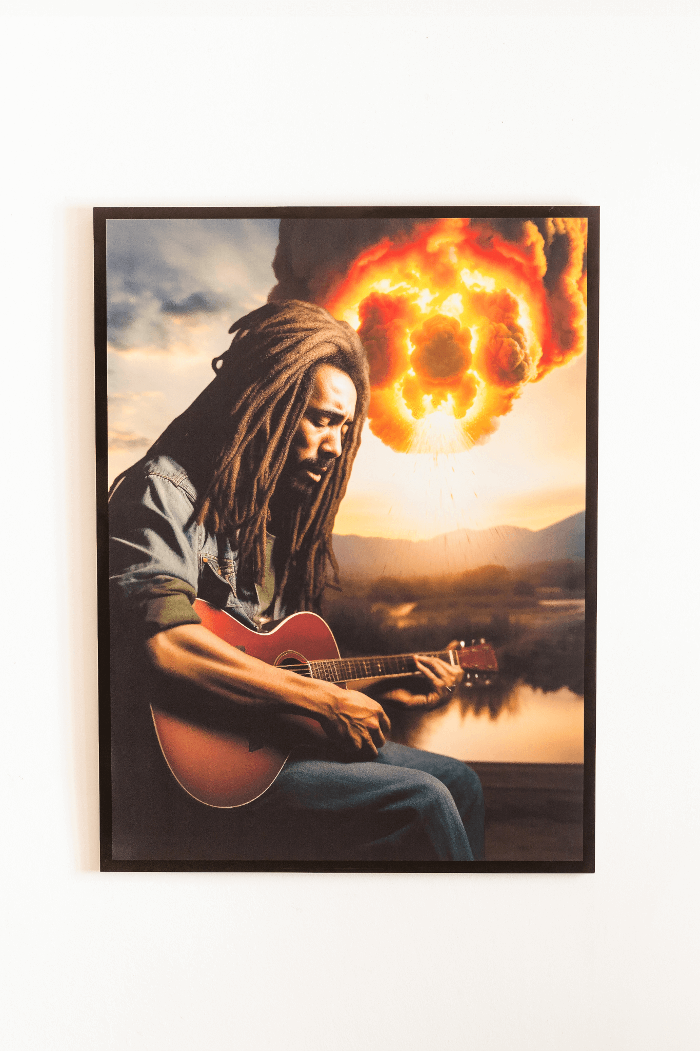 Quadro Autoral do Bob Marley