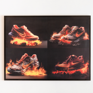 Quadro autoral da Nike