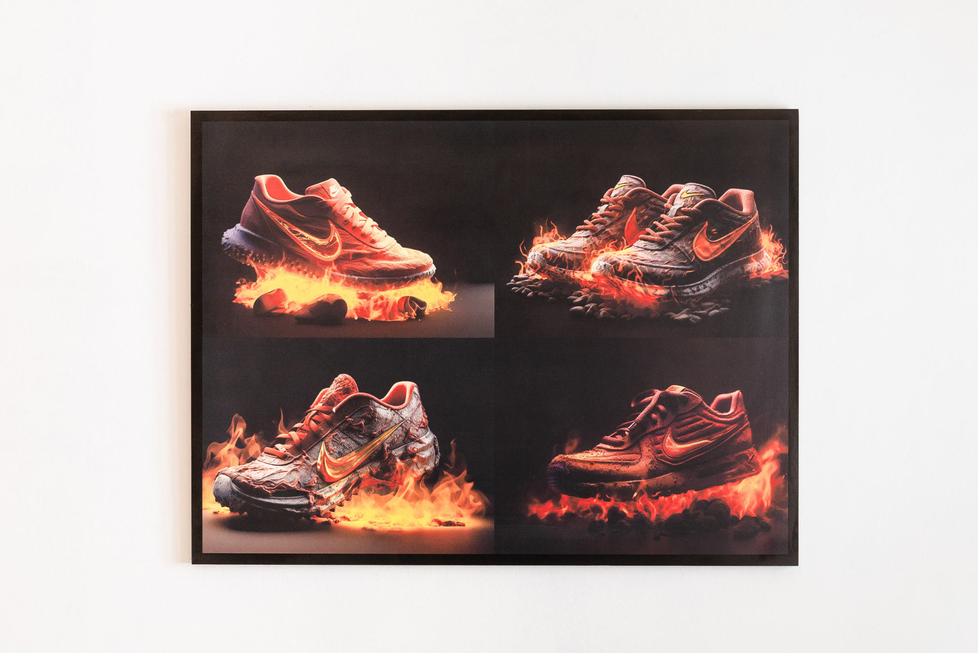 Quadro autoral da Nike